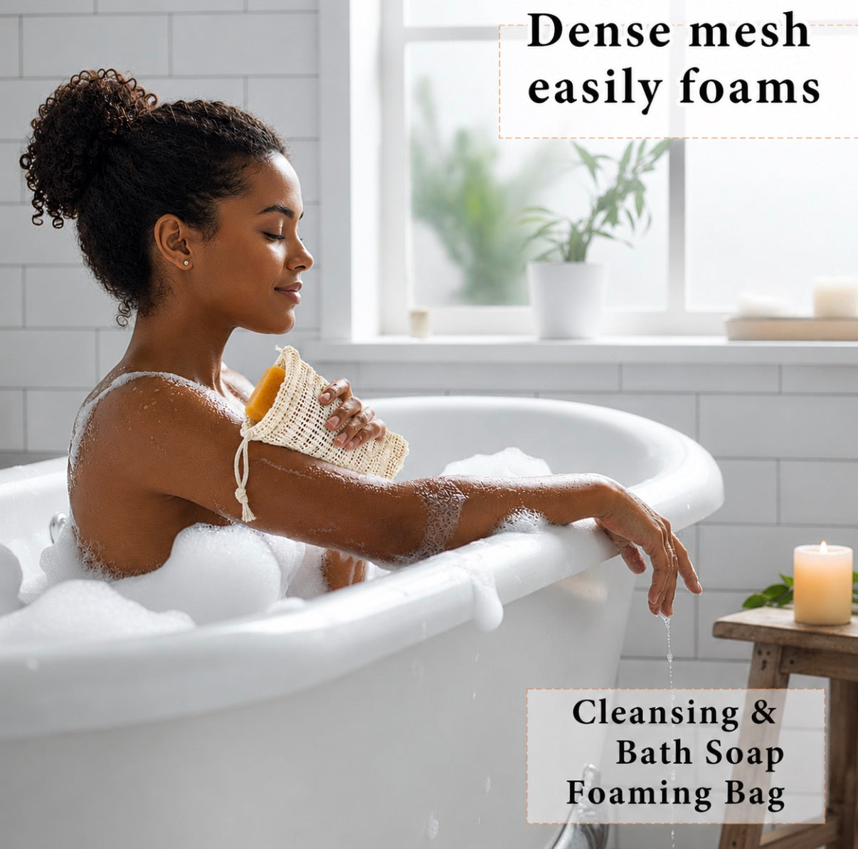 Luxe Soap Bag & Holder kit